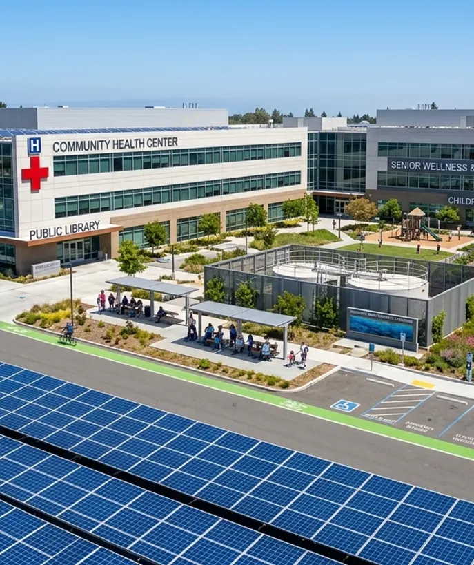 Healthcare and community facilities
