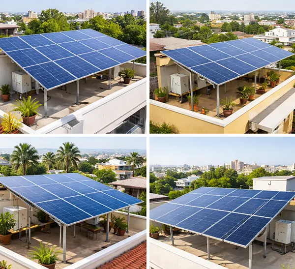 House with rooftop solar